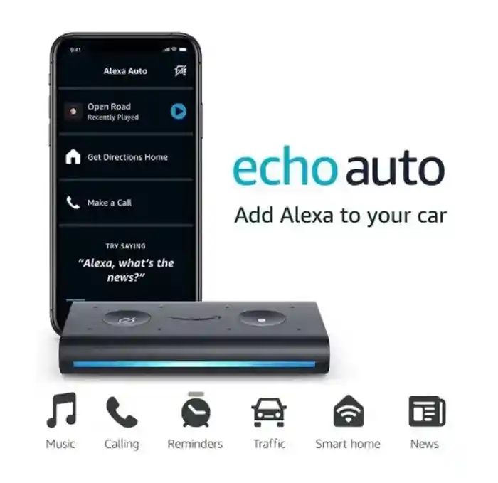 Amazon Echo Auto Smart Speaker with Alexa